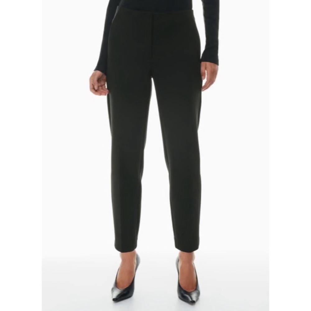 Aritzia Babaton Black Scuba Dress Pants Size XS